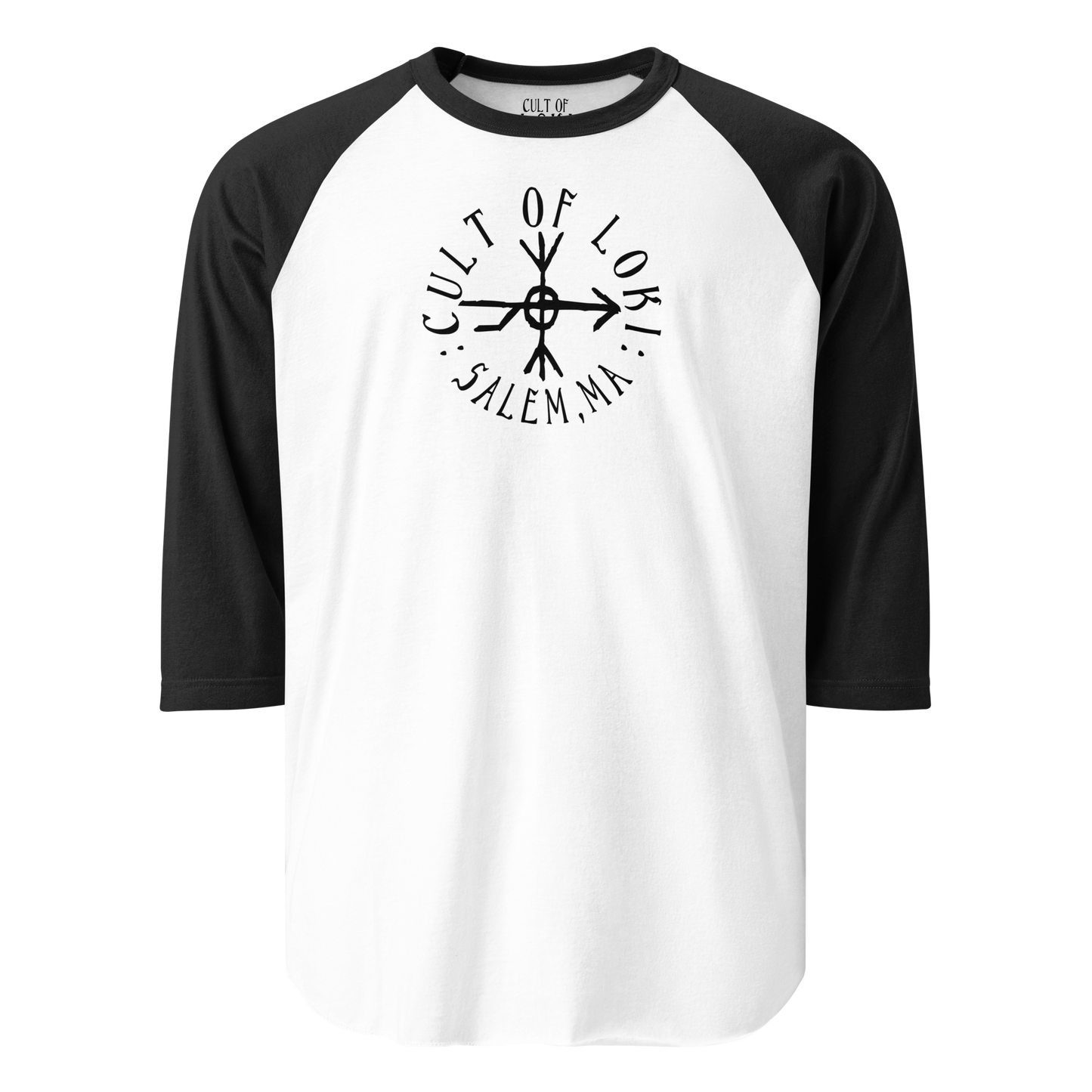 Cult of Loki 3/4 Sleeve Raglan Shirt